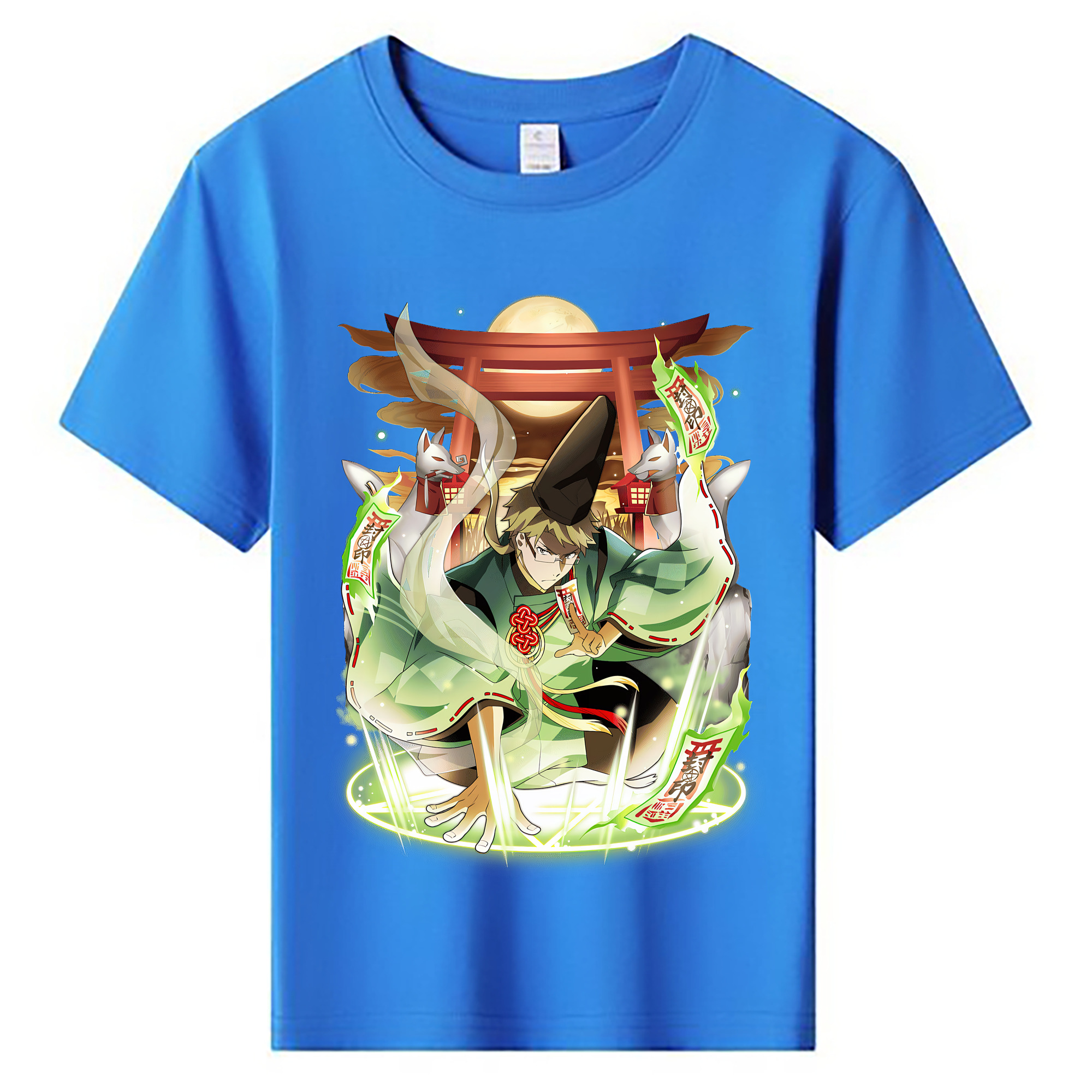 （画像用） 文豪ストレイドッグス Bungo Stray Dogs 綿100％キッズTシャツ（フロントプリント）